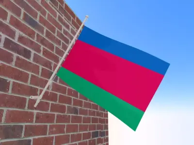Flag of Cuba 3D model purchase