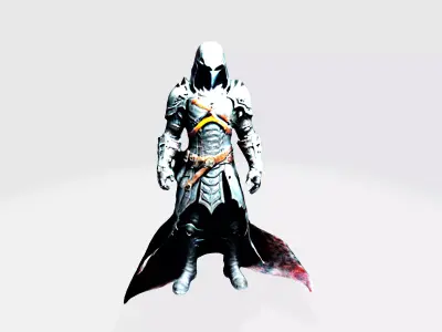 Legendary Samurai Warrior 3D Model 3D model