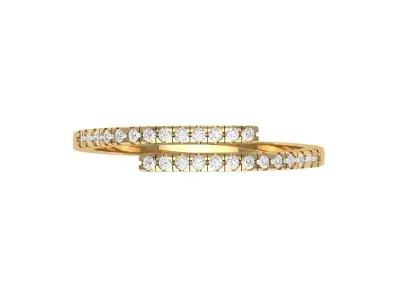 Wedding Ring 3D print model 60