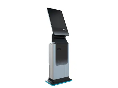  POS Terminal Blue Fire 