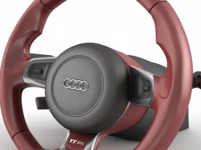 Steering Wheel Audi TT RS 3D model
