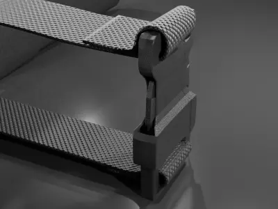 Dving Knife Low-poly 3D model