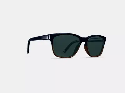 Barkley Sunglasses in Antique Shale Fade 3D model