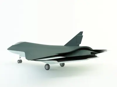 FA X61 war plane 1 3d  model 3D model