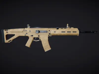 Bushmaster-223 Sand Active 3D model