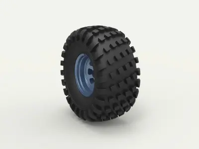 Offroad wheel 22 3D model