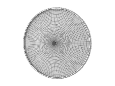 AJ City Hall Wall Clock 3D model