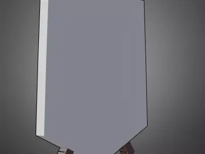 Attack On Titan Trainee Corps Emblem Logo for Cosplay 3D print model