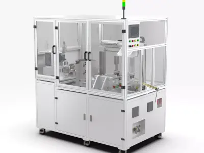 Automatic Micro Motor Rotor Assembly Machine 3D model