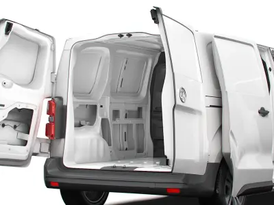 Vauxhall Vivaro Electric Van L1 HQ Interior 2024 3D model