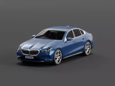 Bmw 5 Series Free 3D model