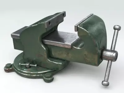 vise tool Low-poly 3D model purchase