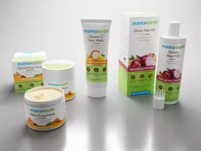 Ultimate Cosmetic Skincare Bundle Low-poly 3D model