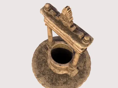 Historic Water Well 3D model