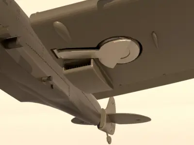 Spitfire 3D print model