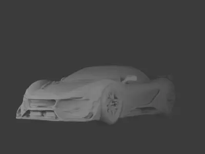 Sportcar  Free 3D model