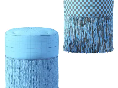Pouf Sophia 3D model