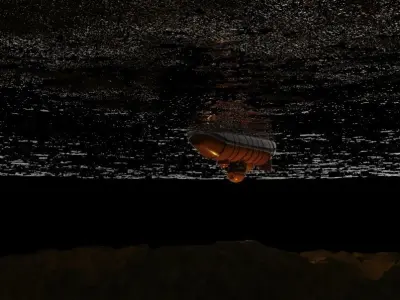 Bathyscaphe Trieste Free 3D model