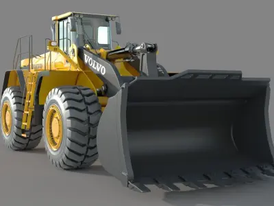 Volvo L350F Wheel  Loader 3D model