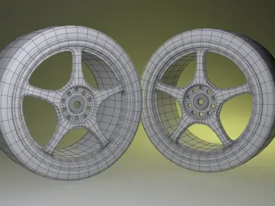 5z Rims 3D model
