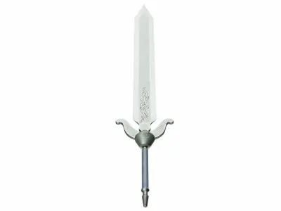 Sword 10 Low-poly 3D model purchase