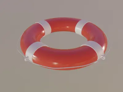 Lifebuoy 3D model