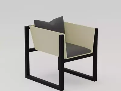 Modern Industrial Seating Collection 3D Model Pack