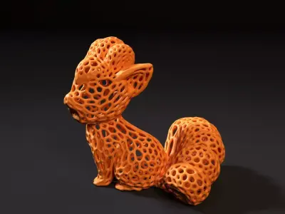 Vulpix Pokemon 3D print model