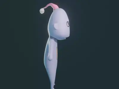 NHK Agents Free low-poly 3D model