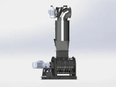 THE WORLD UNIQUE AND FIRST RS TYPE PLANETARY MILL 3D model
