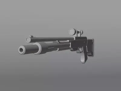 Sniper 3D model