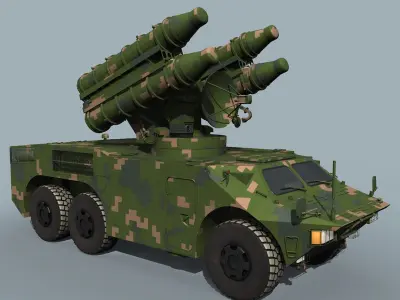 HQ-7B 3D model