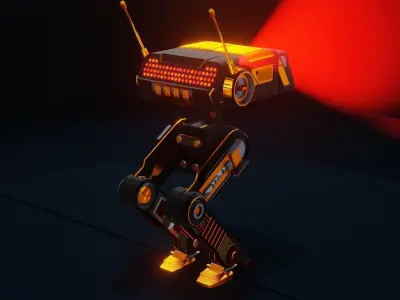 BD-1 Star wars Free low-poly 3D model