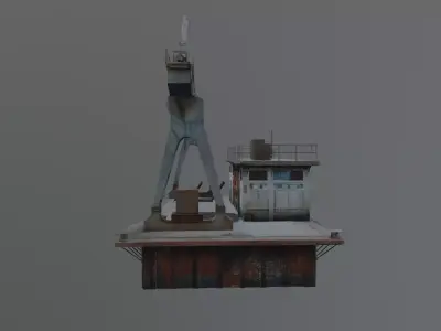 dockyard Free 3D model