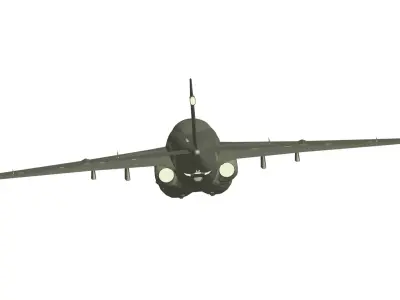 Grumman A-6 Intruder 3D model purchase