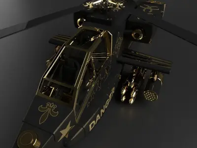 Luxury Apache 3D model