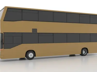 MAN 592 SD202 Low Low-poly 3D model