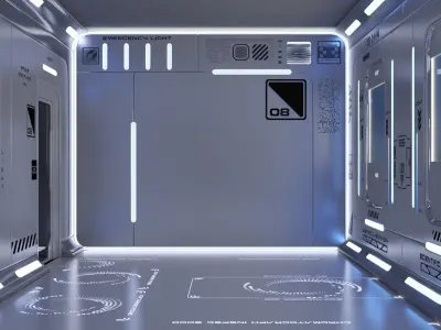  Realistic Scientific Laboratory Room 