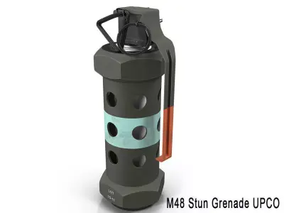 M84 Stun Grenade 3D model purchase