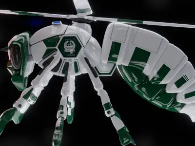 Insect Vehicle - Robot Insect 3D model