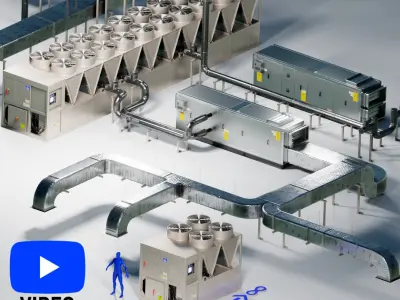  Fully Customizable Rooftop AC Unit 