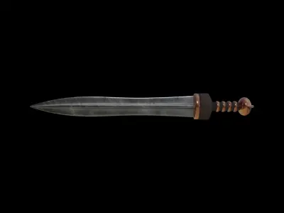 Roman Sword 3D model purchase