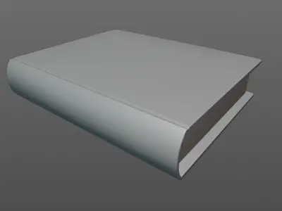 Ornate Fantasy Book Low Poly PBR Low-poly 3D model