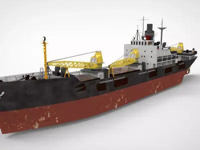 Cargo Vessel 3D model