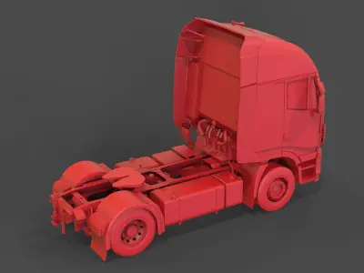 Iveco Stralis Hi Way 3D print model