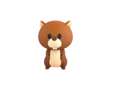 Character303 Beaver 3D model