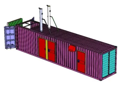 Enclosure Generator CAT3516B Free 3D model