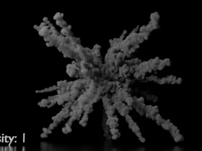 Color-Explosion explosion 3D model