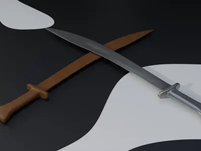 Sword 3D model 68