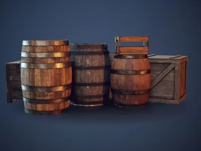Wooden Asset Pack 1